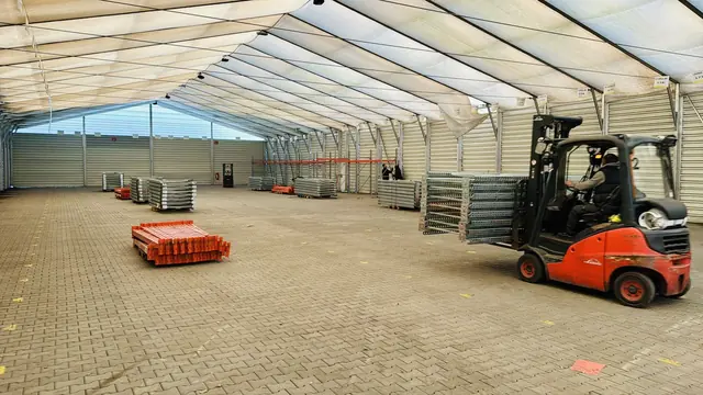 5.600 Palettenplätze für einen neuen Logistikstandort – Projektansicht 2