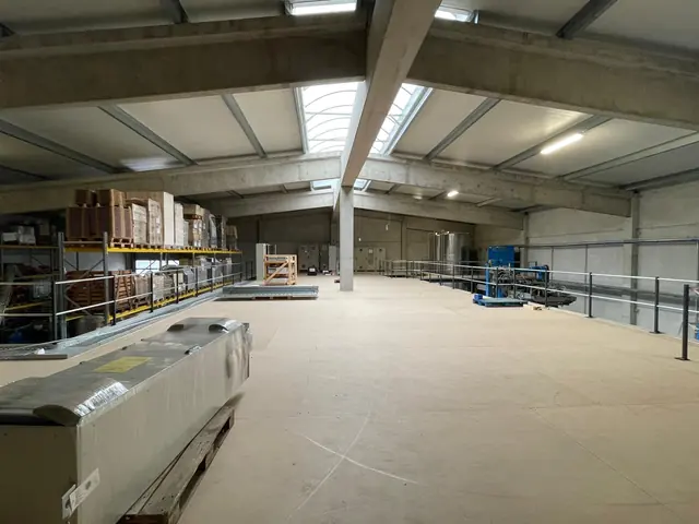 400 m² zusätzliche Lagerfläche über der Abfüllstraße – Projektansicht 4