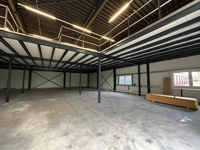 374 m² zusätzliche Lagerfläche durch eine Lagerbühne – Projektansicht 1