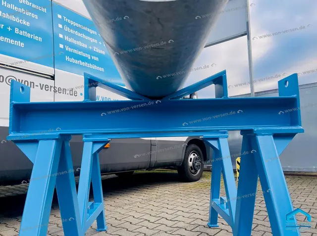 Schwerlastböcke mit Prismenauflage – Projektansicht 5